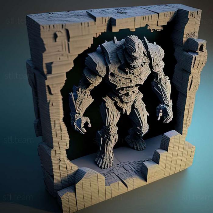3D model Shadow of the Colossus game (STL)